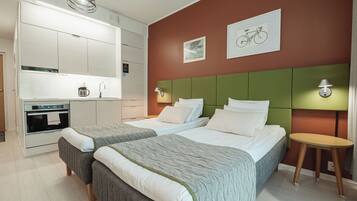 Appartamento Economy | Tende oscuranti, insonorizzazione, ferro/asse da stiro, Wi-Fi gratuito