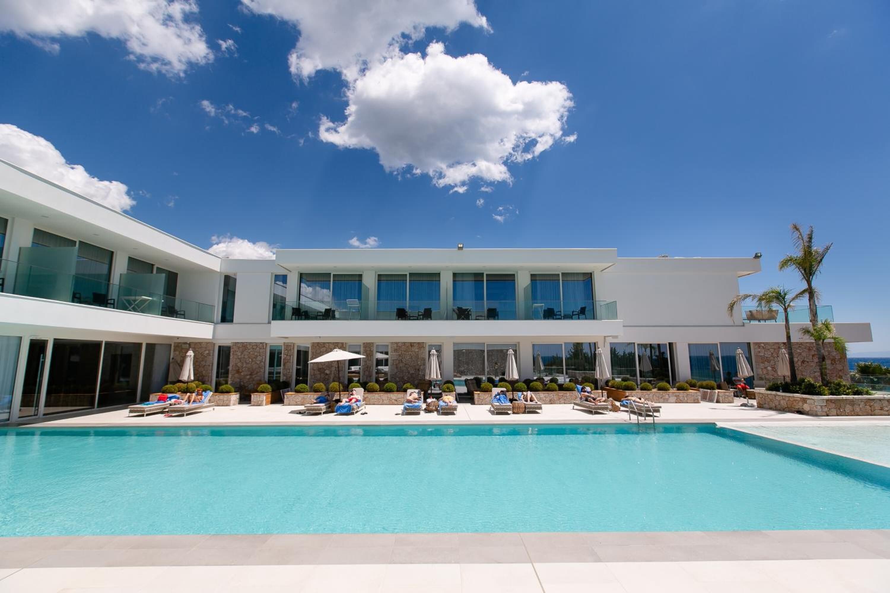 Alberca al aire libre 