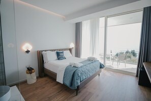 Kamar Double Standar, pemandangan laut | Minibar dan didekorasi berbeda-beda