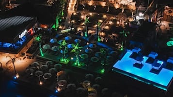 Vue sur le complexe touristique