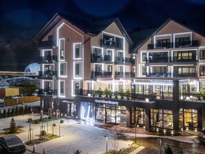 Front of property – evening/night