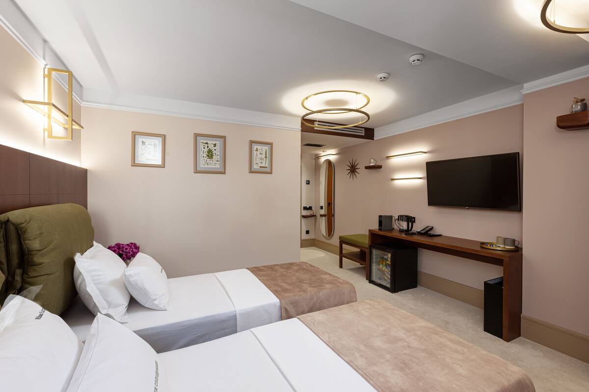 Standard Double or Twin Room | Premium bedding, down comforters, minibar, desk