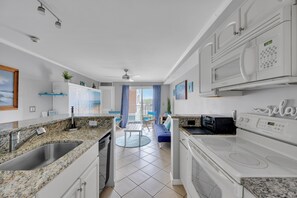 Microwave, dishwasher