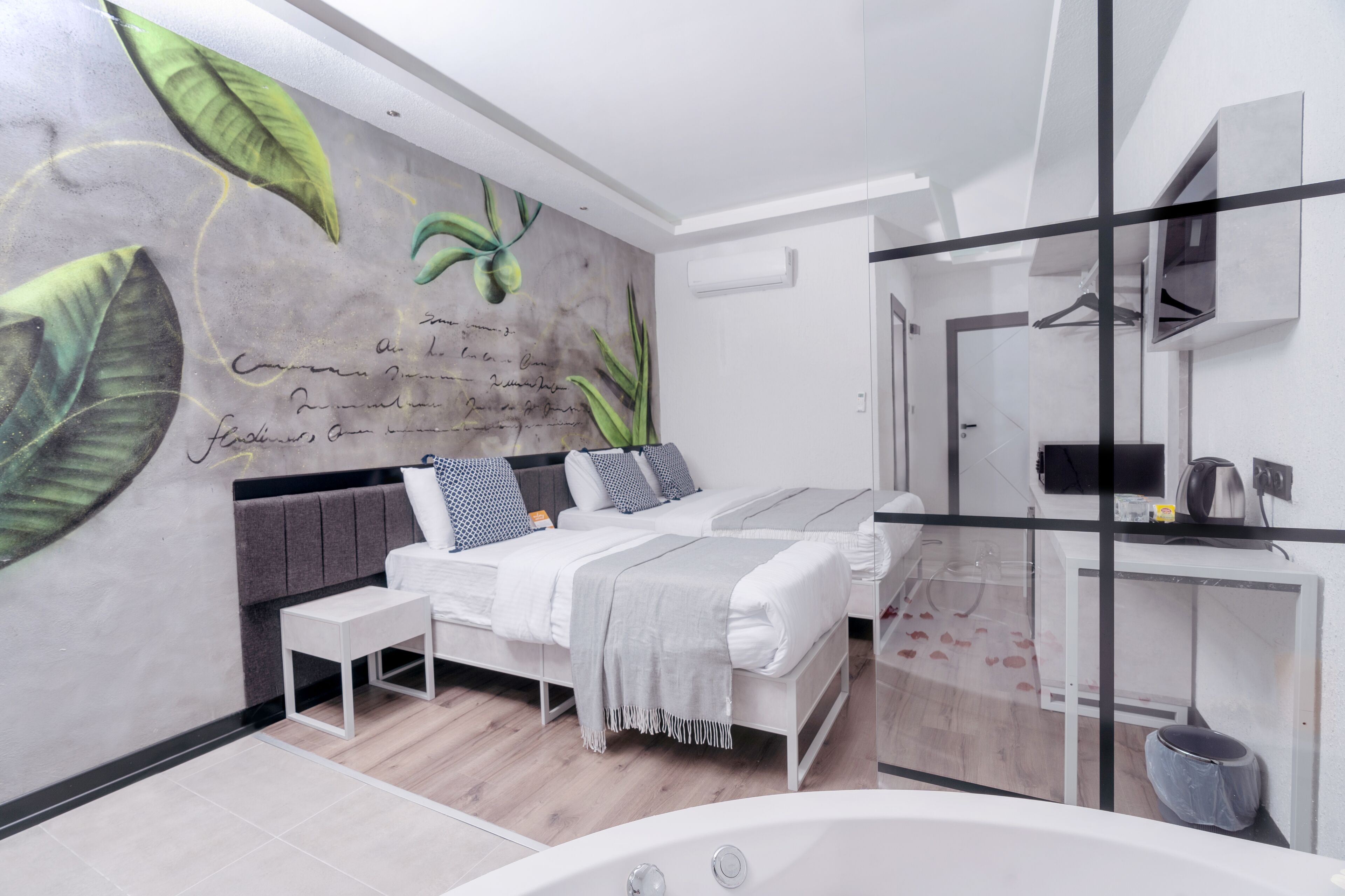 Cadar kapas Mesir, peralatan tempat tidur premium, gebar bulu kapas 