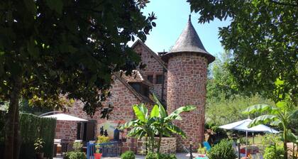 Luxurious 17th century mill entirely renovated.jakuzzi,Clim,wifi swimming pool.