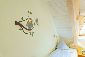 Quadruple Room | Free WiFi, bed sheets - Ferienhof Hofer (Absberg)