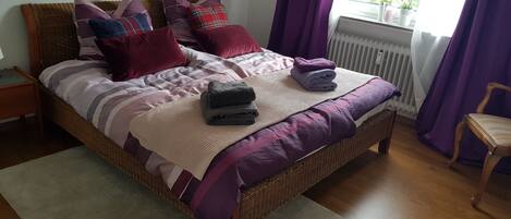 3 bedrooms, iron/ironing board, travel crib, free WiFi