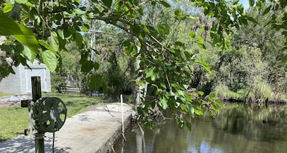 The Creek! in Old Homosassa across the street from the Freezer