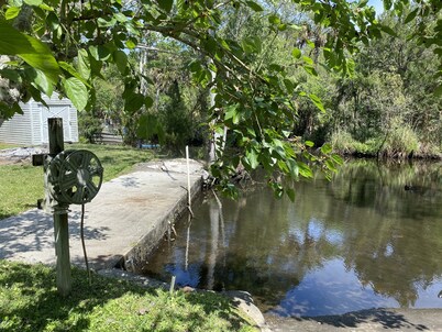 The Creek! in Old Homosassa across the street from the Freezer