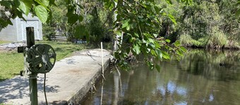 The Creek! in Old Homosassa across the street from the Freezer