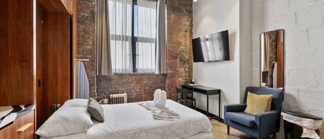 Fer et planche à repasser, Wi-Fi, draps fournis