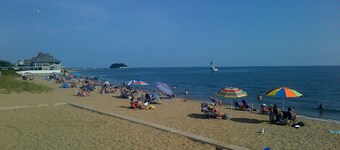 Downtown home - walk to stores, restaurants, beaches, golf, and train station.