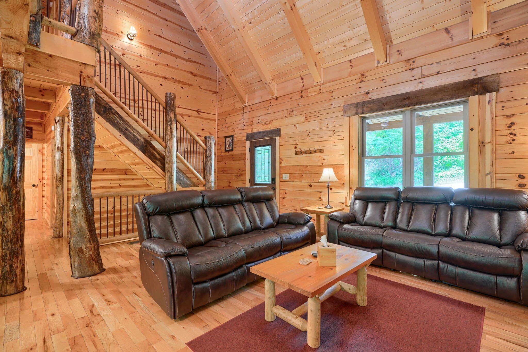 Televisión, chimenea