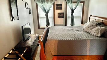 1 Schlafzimmer, Bügeleisen/Bügelbrett, kostenloses WLAN, Bettwäsche