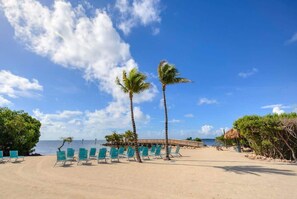 Beach nearby, beach towels