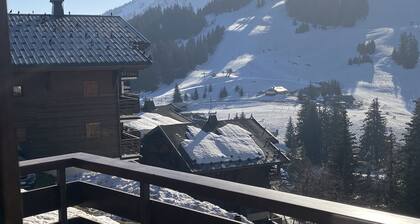 Bel Appartement à Manigod Avec vue Imprenable sur la Chaine des Aravis