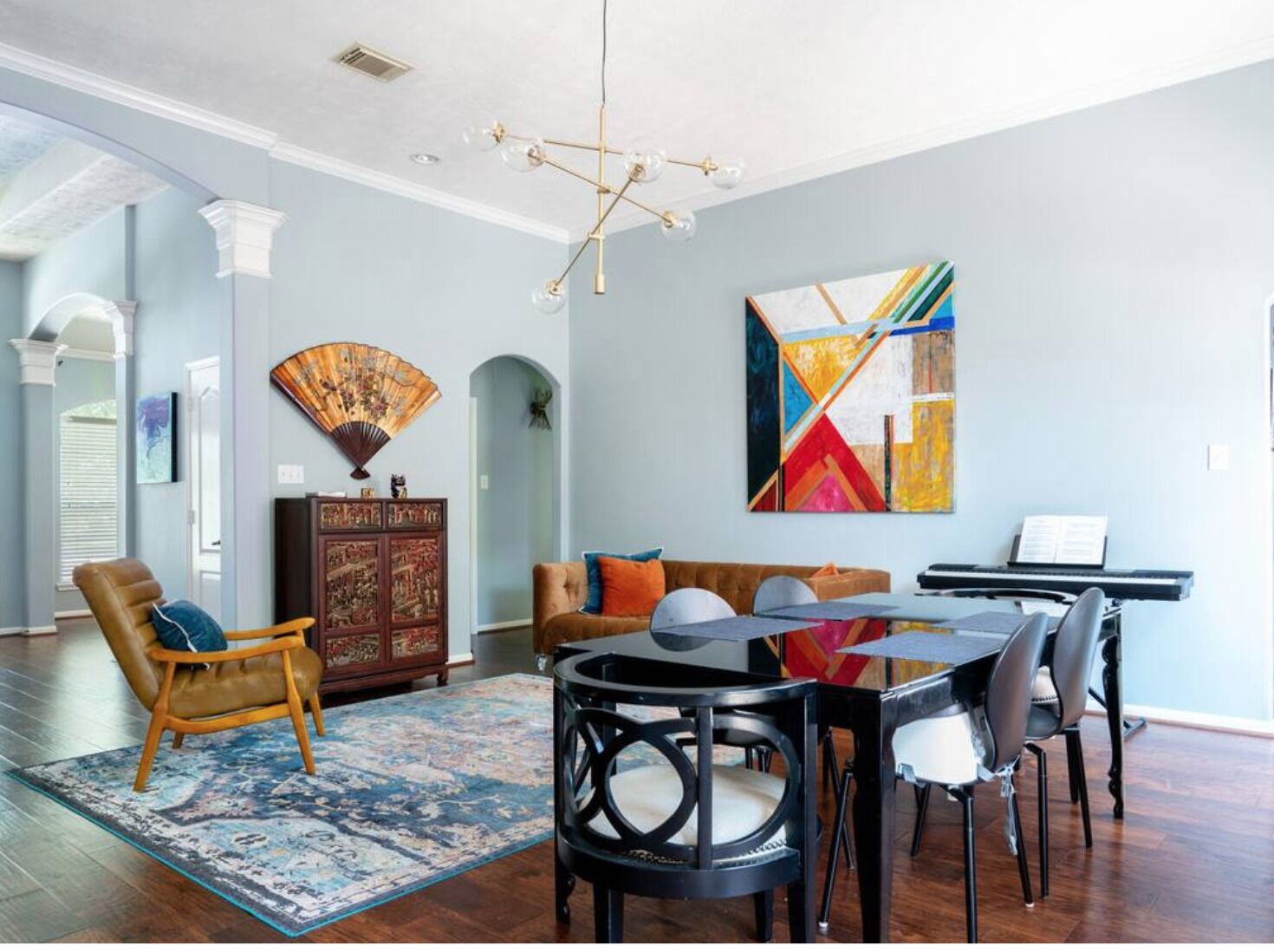 Beautifully designed house with office, gym, nursery
