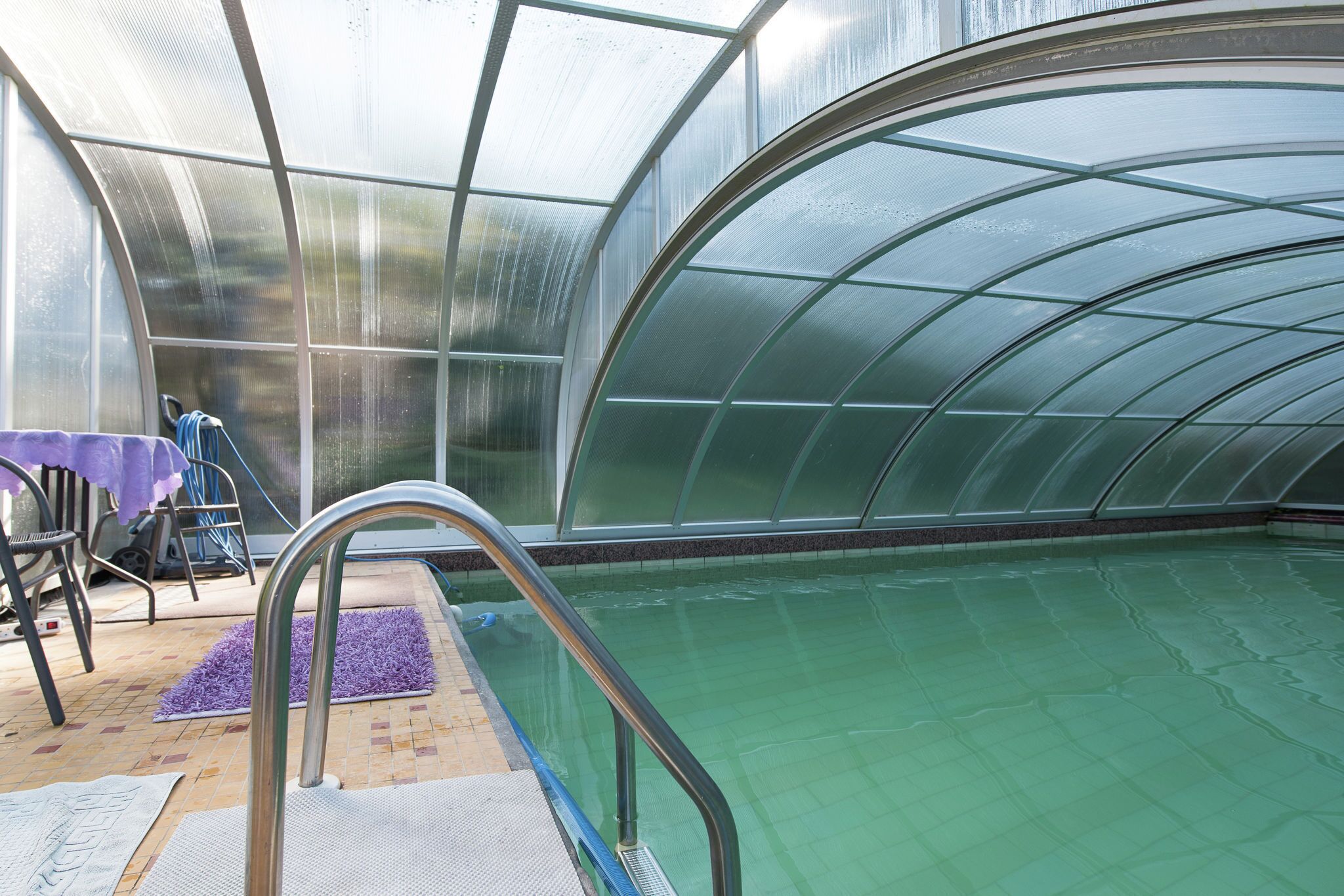 Piscine maison de vacances