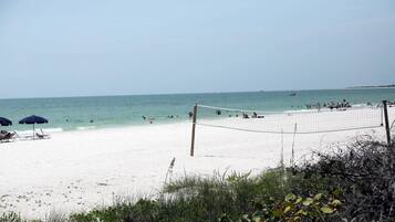 Accommodatie ligt op het strand