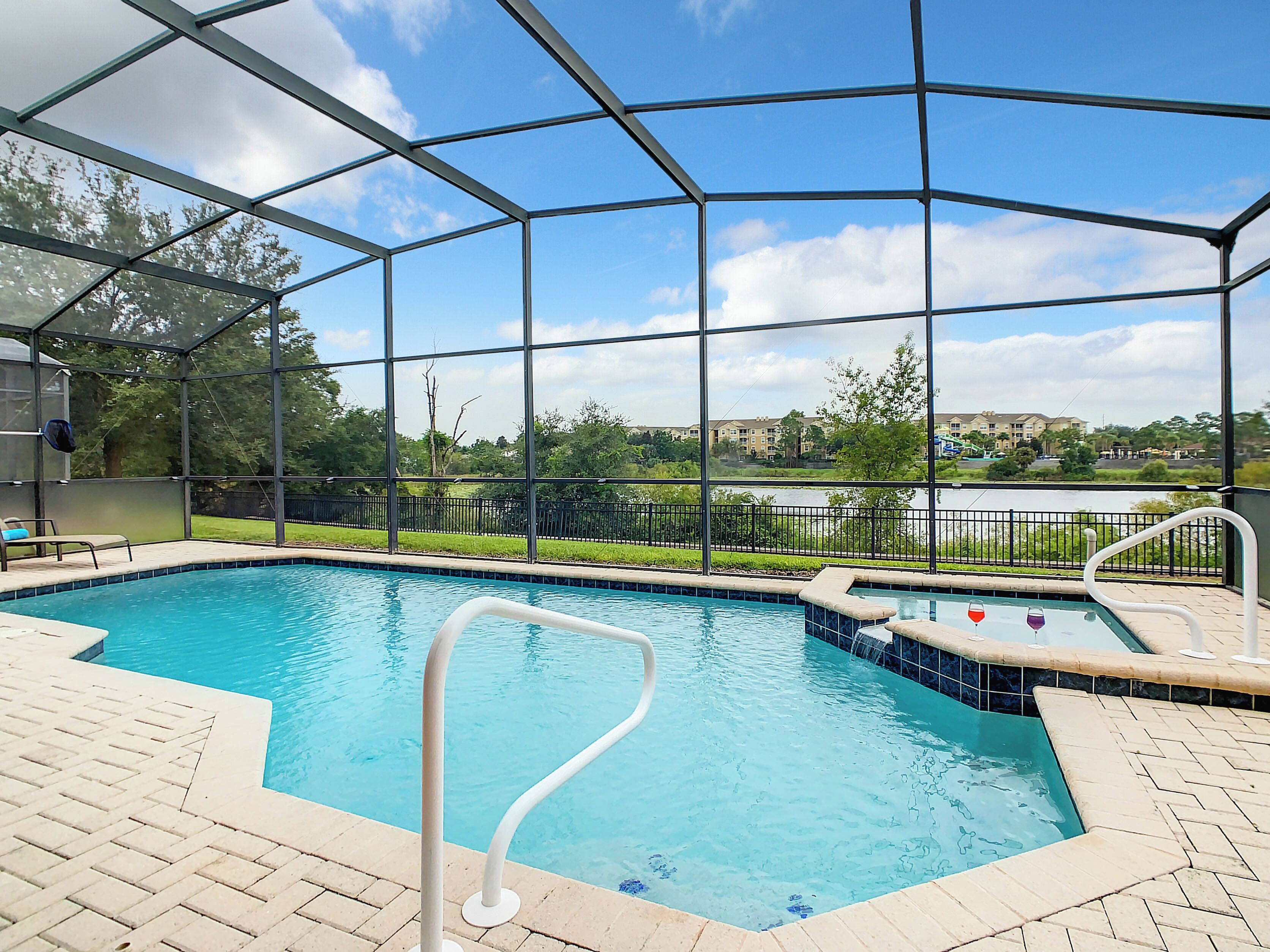 Indoor pool, a heated pool