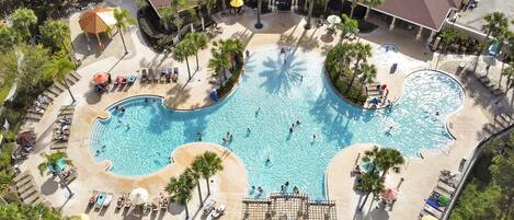 Indoor pool, a heated pool
