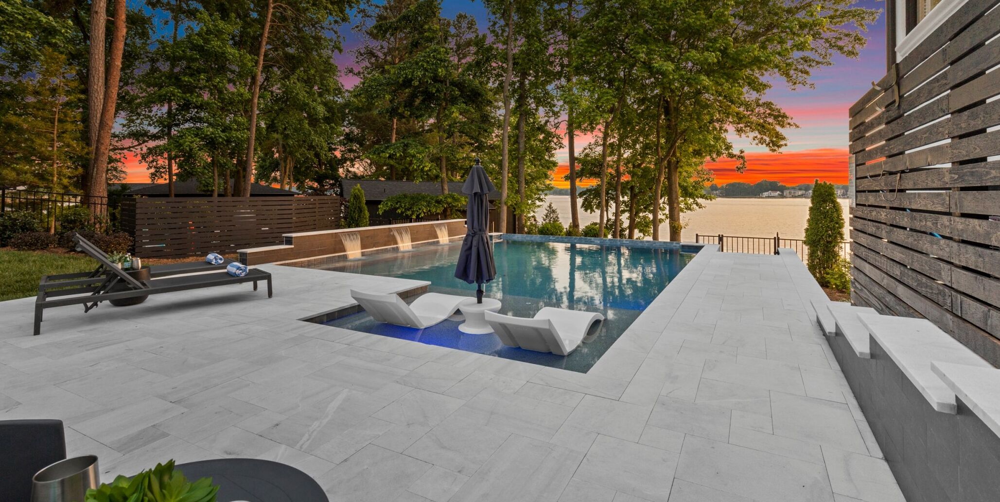 Una piscina climatizada