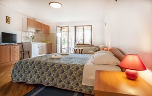 1 bedroom, iron/ironing board, free WiFi, bed sheets