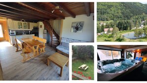 Family Cottage, Ensuite, Mountain View (Gîte dans chalet Manon) | View from property - A L'orée du Bois (Dommartin-lès-Remiremont)