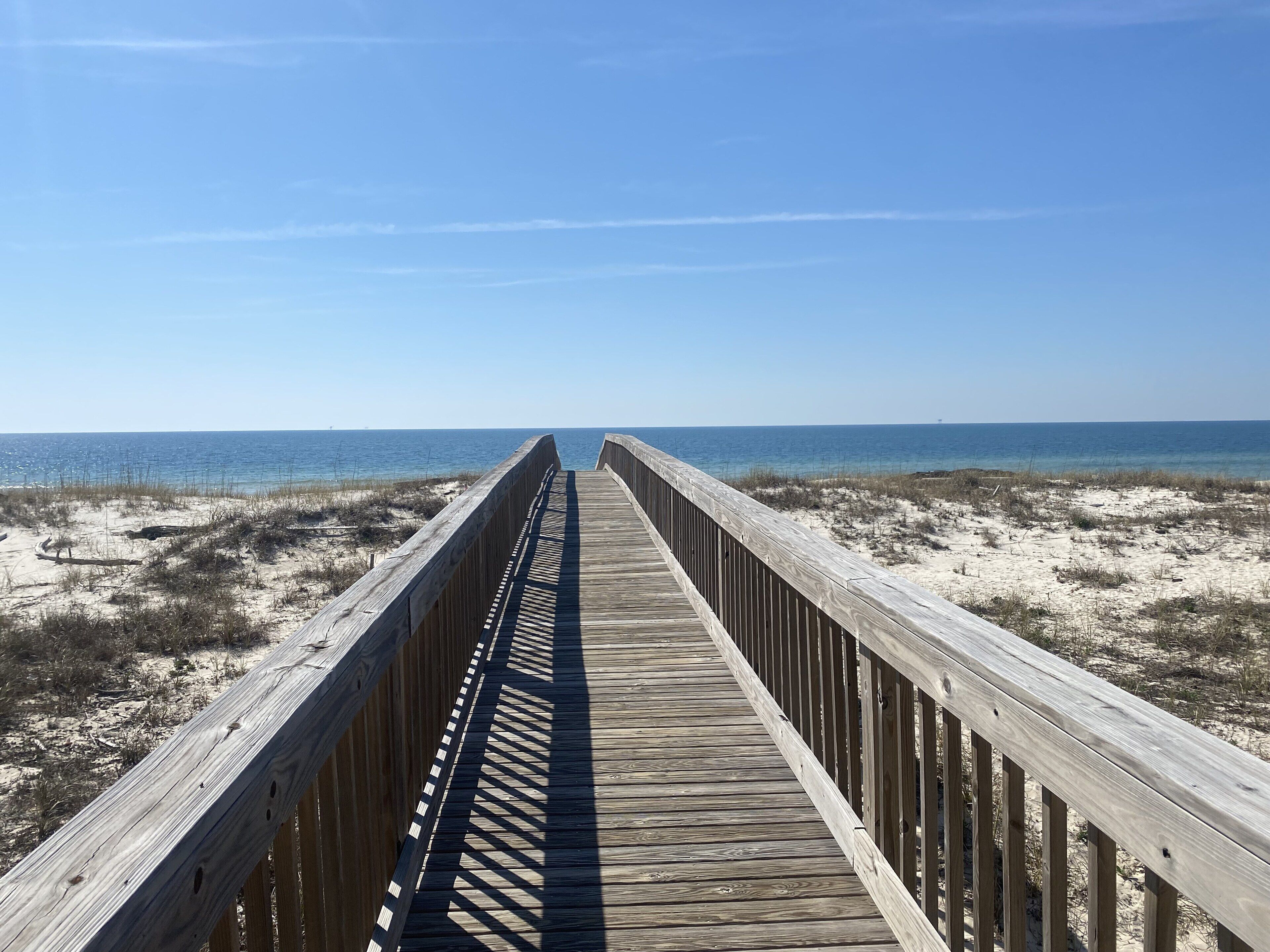 On the beach, sun loungers, beach towels