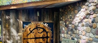 Cedar Bluff Hobbit House - Lake View, 3 private gated acres