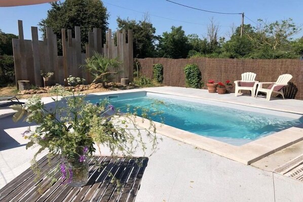 Piscine chauffée