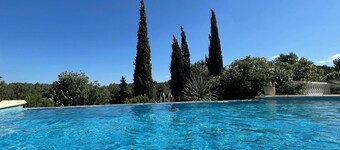 Moderne villa med privat pool