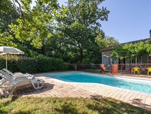 Piscine maison de vacances