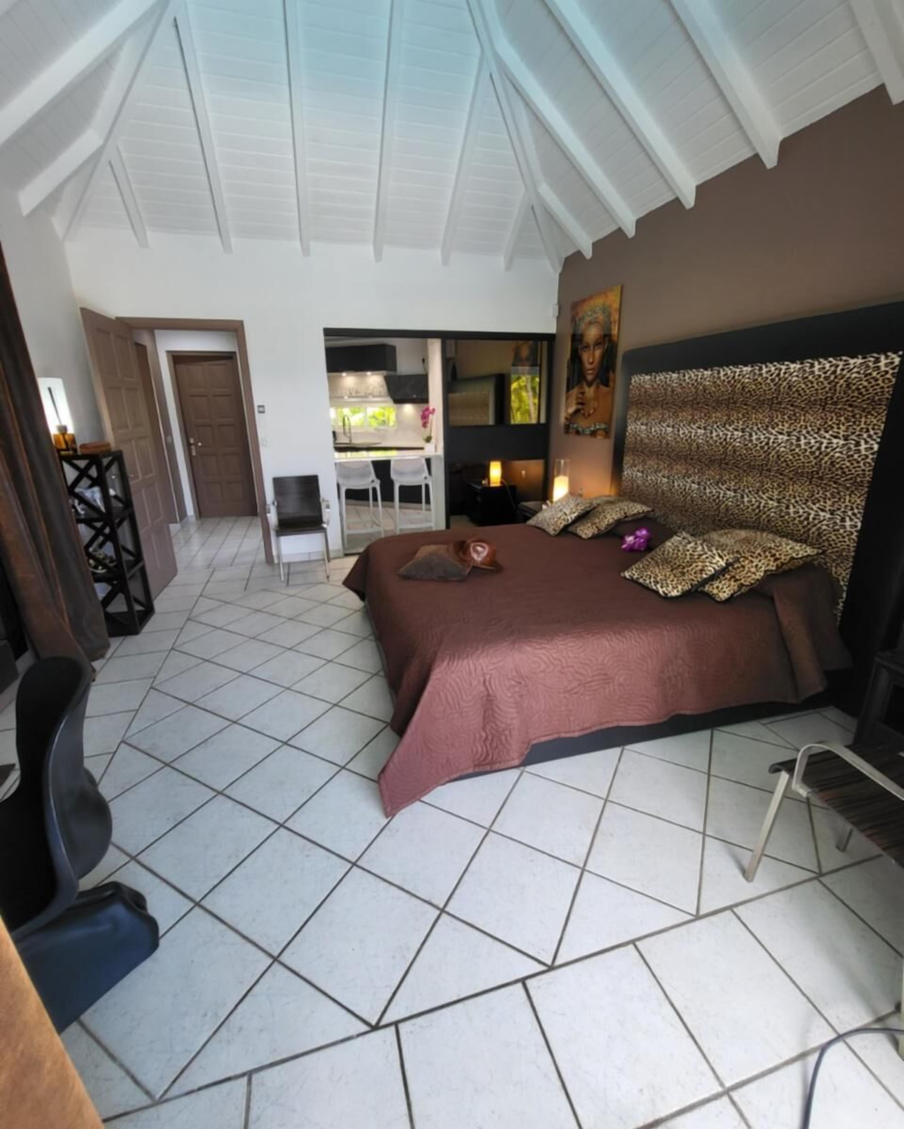 1 makuuhuone, vuodevaatteet