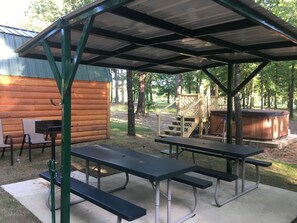 Restauration en plein air