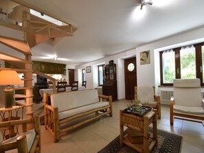 TV, fireplace, DVD player