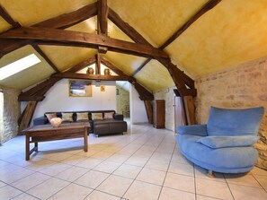 Interior - Stonehouse in France near Dordogne River (St. Vincent-Le-Paluel)