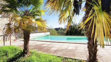 Una piscina climatizada