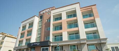 Fassade der Unterkunft