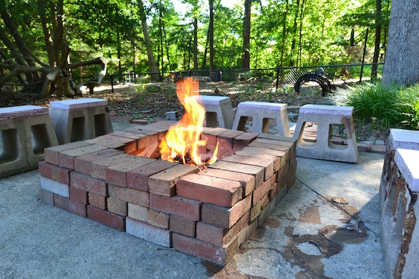 Overnatningsstedets område