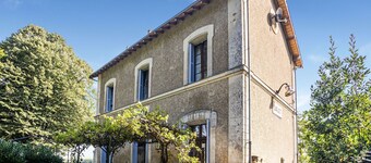 Station Home in Liglet with Private Pool