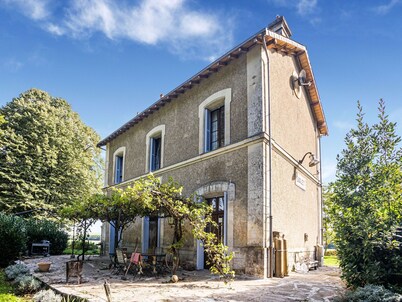 Station Home in Liglet with Private Pool