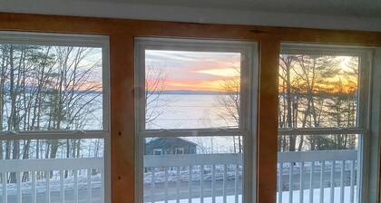 Spacious house across the street from Lake Winnipesaukee