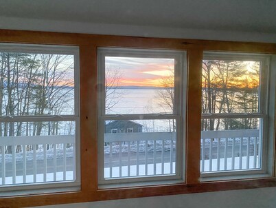 Spacious house across the street from Lake Winnipesaukee