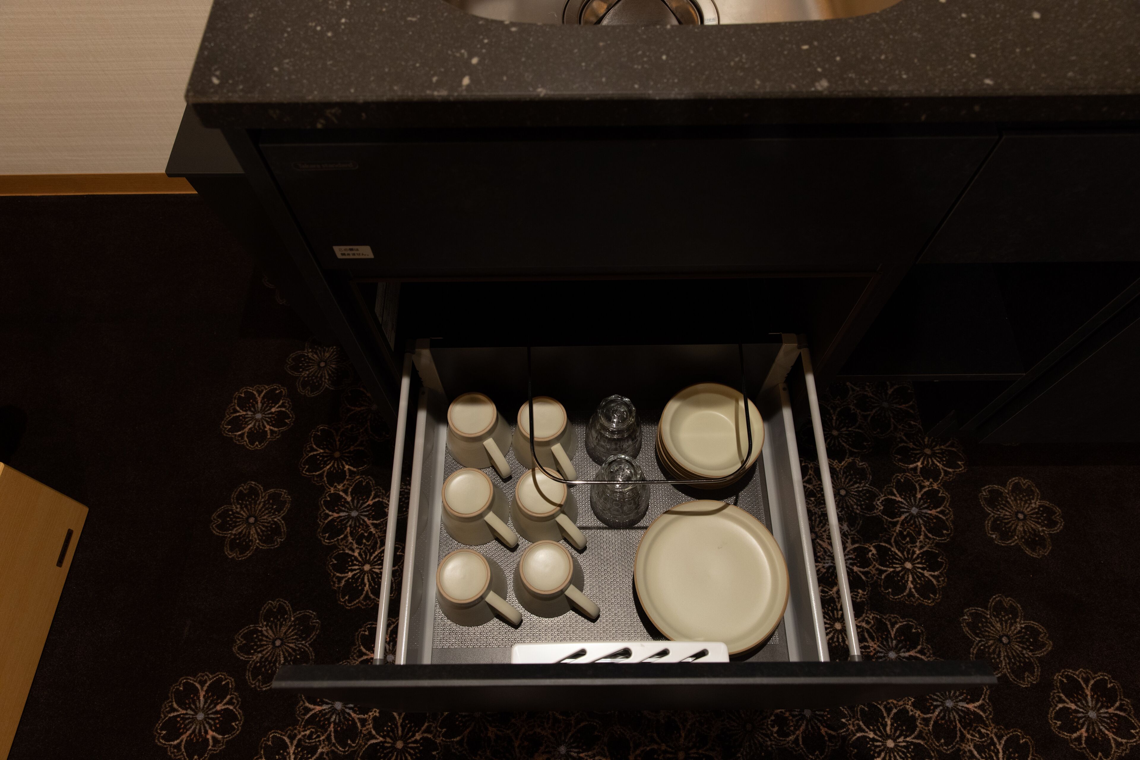 fridge, microwave, electric kettle, freezer