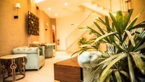 Sitteområde i lobbyen