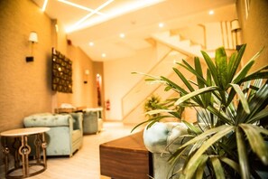 Zona de estar del vestíbulo