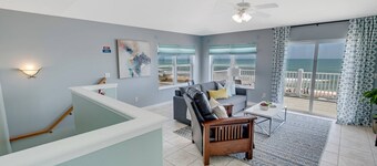 Luxury Home with Amazing Ocean Views | Private Heated Pool | Steps to the Beach | 2 Expansive Decks