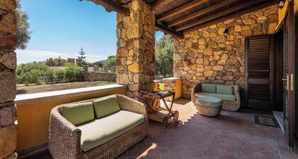 Villa "Licia San Pietro" avec vue sur la mer, Wi-Fi, climatisation, terrasse et jardin