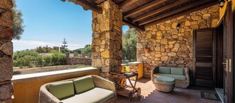 Villa “Licia San Pietro” with Sea View, Wi-Fi, Air Conditioning, Terrace & Garden